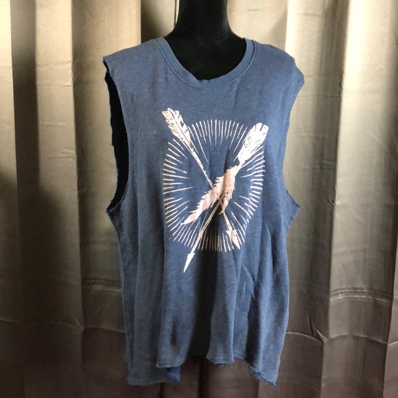 Free People Tops - Free People Sleeveless Sweatshirt Free People Tops - Free People Sleeveless Sweatshirt